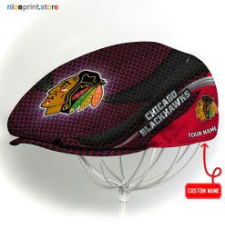 Chicago Blackhawks NHL Jeff Cap, Driving Cap, Golf Cap M33 (Head size can be adjusted)