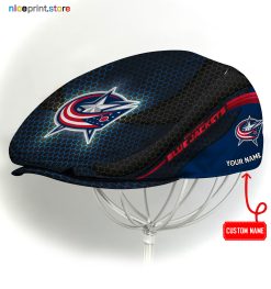 Columbus Blue Jackets NHL Jeff Cap, Driving Cap, Golf Cap M33 (Head size can be adjusted)