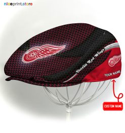 Detroit Red Wings NHL Jeff Cap, Driving Cap, Golf Cap M33 (Head size can be adjusted)