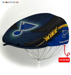 St. Louis Blues NHL Jeff Cap, Driving Cap, Golf Cap M33 (Head size can be adjusted)