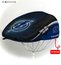 Tampa Bay Lightning NHL Jeff Cap, Driving Cap, Golf Cap M33 (Head size can be adjusted)