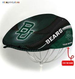 Baylor Bears NCAA3 Flat Cap, NCAA Jeff Cap, NCAA Driving Cap M33 (Head size can be adjusted)