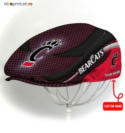Cincinnati Bearcats NCAA3 Flat Cap, NCAA Jeff Cap, NCAA Driving Cap M33 (Head size can be adjusted)