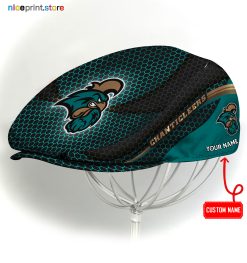 COASTAL CAROLINA CHANTICLEERS NCAA3 Flat Cap, NCAA Jeff Cap, NCAA Driving Cap M33 (Head size can be adjusted)