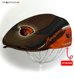 Oregon State Beavers NCAA3 Flat Cap, NCAA Jeff Cap, NCAA Driving Cap M33 (Head size can be adjusted)