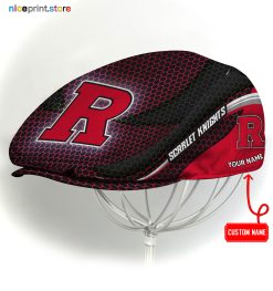 Rutgers Scarlet Knights NCAA3 Flat Cap, NCAA Jeff Cap, NCAA Driving Cap M33 (Head size can be adjusted)