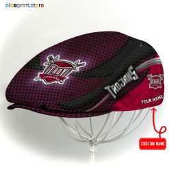 Troy Trojans NCAA3 Flat Cap, NCAA Jeff Cap, NCAA Driving Cap M33 (Head size can be adjusted)