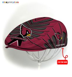Arizona Cardinals NFL Flat cap, NFL Jeff Cap, NFL Driving Cap, NFL Golf Cap Q26 (Head size can be adjusted)