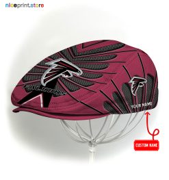 Atlanta Falcons NFL Flat cap, NFL Jeff Cap, NFL Driving Cap, NFL Golf Cap Q26 (Head size can be adjusted)
