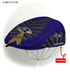 Baltimore Ravens NFL Flat cap, NFL Jeff Cap, NFL Driving Cap, NFL Golf Cap Q26 (Head size can be adjusted)