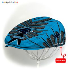 Carolina Panthers NFL Flat cap, NFL Jeff Cap, NFL Driving Cap, NFL Golf Cap Q26 (Head size can be adjusted)