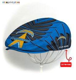 Los Angeles Chargers NFL Flat cap, NFL Jeff Cap, NFL Driving Cap, NFL Golf Cap Q26 (Head size can be adjusted)