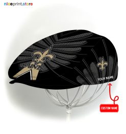 New Orleans Saints NFL Flat cap, NFL Jeff Cap, NFL Driving Cap, NFL Golf Cap Q26 (Head size can be adjusted)
