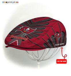 Tampa Bay Buccaneers NFL Flat cap, NFL Jeff Cap, NFL Driving Cap, NFL Golf Cap Q26 (Head size can be adjusted)