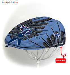 Tennessee Titans NFL Flat cap, NFL Jeff Cap, NFL Driving Cap, NFL Golf Cap Q26 (Head size can be adjusted)