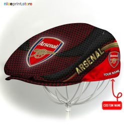 Arsenal EPL Flat cap, Jeff Cap, Driving Cap, Golf Cap Q33 (Head size can be adjusted)