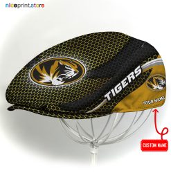 Missouri Tigers NCAA2 Flat Cap, NCAA Jeff Cap, NCAA Driving Cap M33 (Head size can be adjusted)