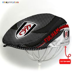 Fulham EPL Flat cap, Jeff Cap, Driving Cap, Golf Cap Q33 (Head size can be adjusted)