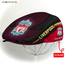 Liverpool EPL Flat cap, Jeff Cap, Driving Cap, Golf Cap Q33 (Head size can be adjusted)