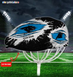 Carolina Panthers NFL Jeff Cap, NFL Driving Cap, NFL Golf Cap Q35 (Head size can be adjusted)