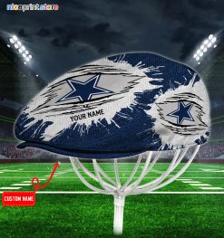 Dallas Cowboys NFL Jeff Cap, NFL Driving Cap, NFL Golf Cap Q35 (Head size can be adjusted)