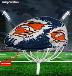 Denver Broncos NFL Jeff Cap, NFL Driving Cap, NFL Golf Cap Q35 (Head size can be adjusted)