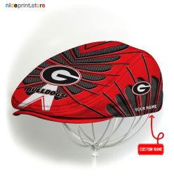 Georgia Bulldogs NCAA Flat Cap, NCAA Jeff Cap, NCAA Driving Cap Q26 (Head size can be adjusted)