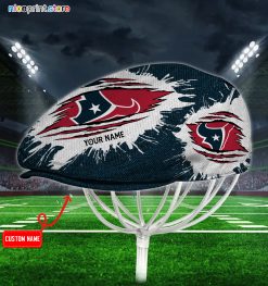 Houston Texans NFL Jeff Cap, NFL Driving Cap, NFL Golf Cap Q35 (Head size can be adjusted)