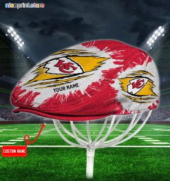 Kansas City Chiefs NFL Jeff Cap, NFL Driving Cap, NFL Golf Cap Q35 (Head size can be adjusted)