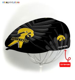 Iowa Hawkeyes NCAA Flat Cap, NCAA Jeff Cap, NCAA Driving Cap Q26 (Head size can be adjusted)