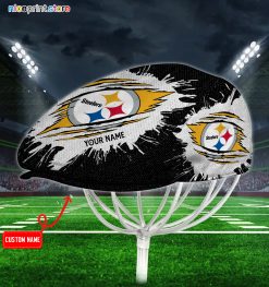 Pittsburgh Steelers NFL Jeff Cap, NFL Driving Cap, NFL Golf Cap Q35 (Head size can be adjusted)