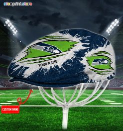 Seattle Seahawks NFL Jeff Cap, NFL Driving Cap, NFL Golf Cap Q35 (Head size can be adjusted)
