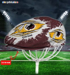 Washington Redskins NFL Jeff Cap, NFL Driving Cap, NFL Golf Cap Q35 (Head size can be adjusted)
