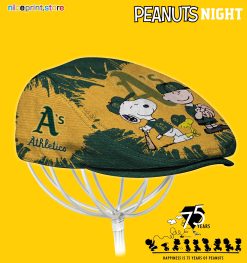 Oakland Athletics MLB x Peanuts Jeff Cap,  MLB Driving Cap,  MLB Golf Cap Q39