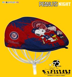 Washington Nationals MLB x Peanuts Jeff Cap,  MLB Driving Cap,  MLB Golf Cap Q39