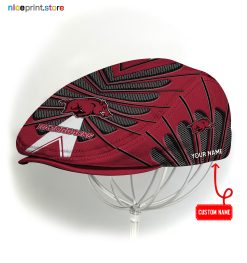 Arkansas Razorbacks NCAA Flat Cap, NCAA Jeff Cap, NCAA Driving Cap Q26 (Head size can be adjusted)