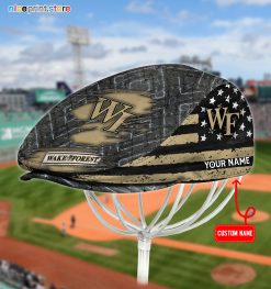 Wake Forest Demon Deacons NCAA4 Flat Cap, NCAA Jeff Cap, NCAA Driving Cap Q05