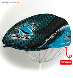 Cronulla-Sutherland Sharks NRL Jeff Cap, NRL Driving Cap, NRL Golf Cap Q33