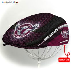 Manly-Warringah Sea Eagles NRL Jeff Cap, NRL Driving Cap, NRL Golf Cap Q33