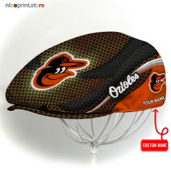 Baltimore Orioles MLB Jeff Cap,  MLB Driving Cap,  MLB Golf Cap Q33 (Head size can be adjusted)