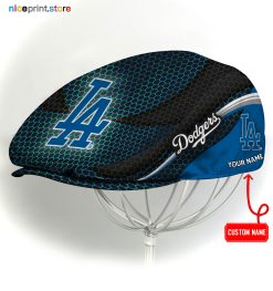 Los Angeles Dodgers MLB Jeff Cap,  MLB Driving Cap,  MLB Golf Cap Q33 (Head size can be adjusted)
