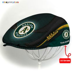 Oakland Athletics MLB Jeff Cap,  MLB Driving Cap,  MLB Golf Cap Q33 (Head size can be adjusted)