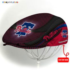 Philadelphia Phillies MLB Jeff Cap,  MLB Driving Cap,  MLB Golf Cap Q33 (Head size can be adjusted)
