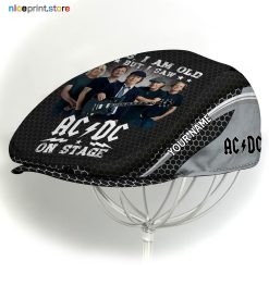 ACDC Jeff Cap, ACDC Driving Cap, ACDC Golf Cap Q33 (Head size can be adjusted)
