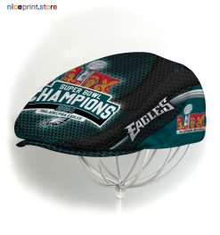 Philadelphia Eagles Super Bowl LIX Flat cap, Jeff Cap, Driving Cap, Golf Cap Q33
