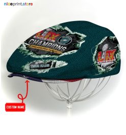 Philadelphia Eagles Super Bowl LIX Flat cap, Jeff Cap, Driving Cap, Golf Cap MH