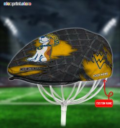 West Virginia Mountaineers NCAA2 Jeff Cap, NCAA Golf Cap, NCAA Driving Cap Q17