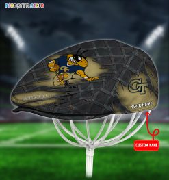 Georgia Tech Yellow Jackets NCAA3 Flat Cap, NCAA Jeff Cap, NCAA Driving Cap Q17
