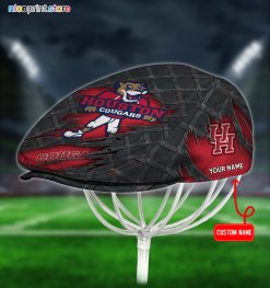 Houston Cougars NCAA3 Flat Cap, NCAA Jeff Cap, NCAA Driving Cap Q17
