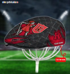 Rutgers Scarlet Knights NCAA3 Flat Cap, NCAA Jeff Cap, NCAA Driving Cap Q17